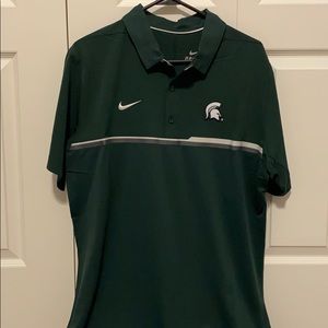 Nike Dri-Fit Michigan State Spartans Golf Polo